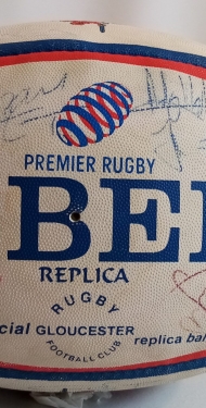 Gloucester rugby ball – Signed